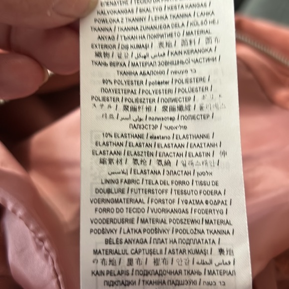 Guess Faux Suede Women’s Jacket Mauve 1/2 Zip Front Zip pockets Lined Sz XS - Picture 8 of 10